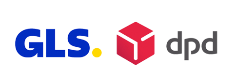 Logos der Paketdienstleister GLS und DPD